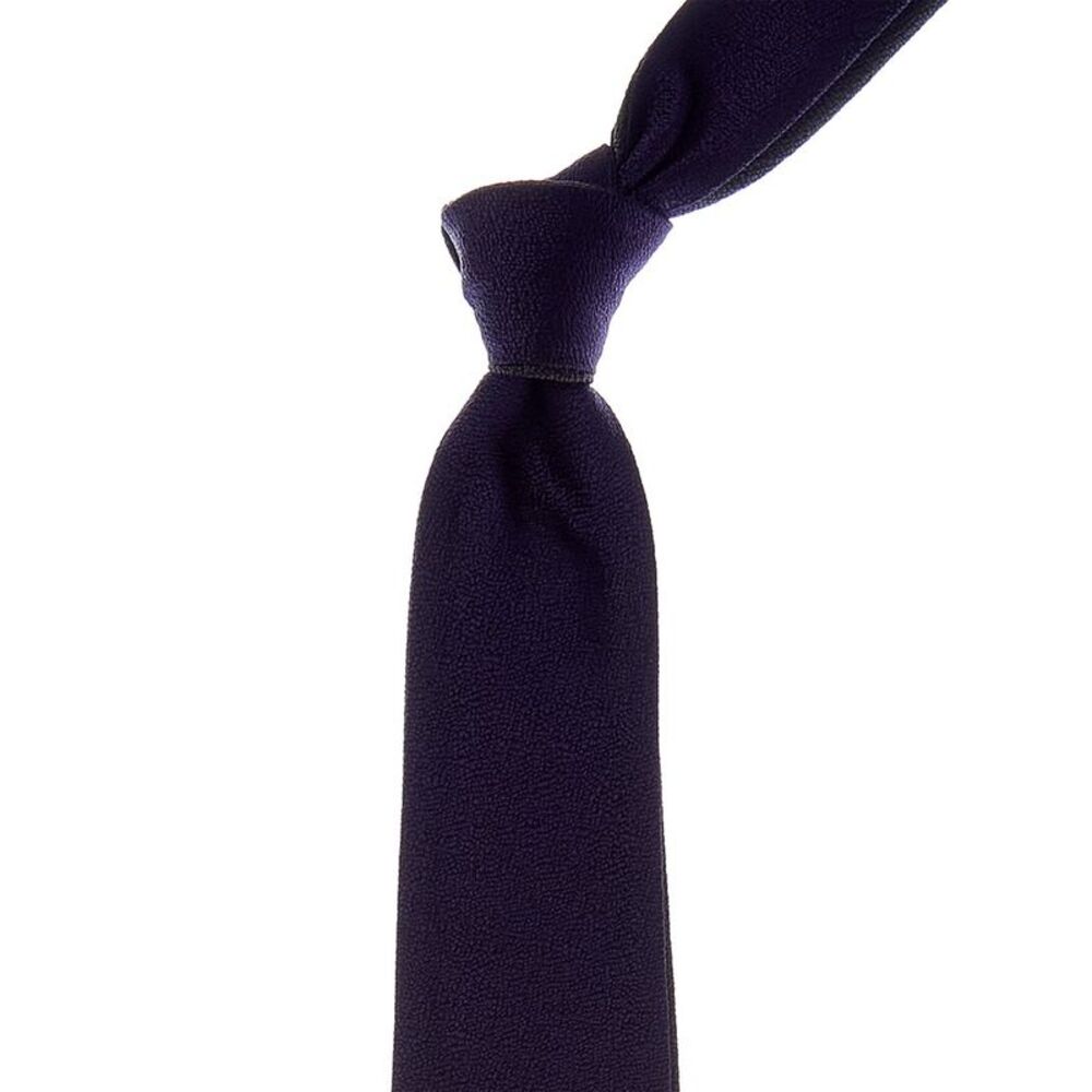 Canali Purple/Grey Reversible Silk Tie